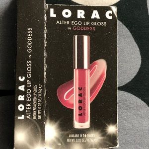 Lorac alter ego lipgloss in “goddess”